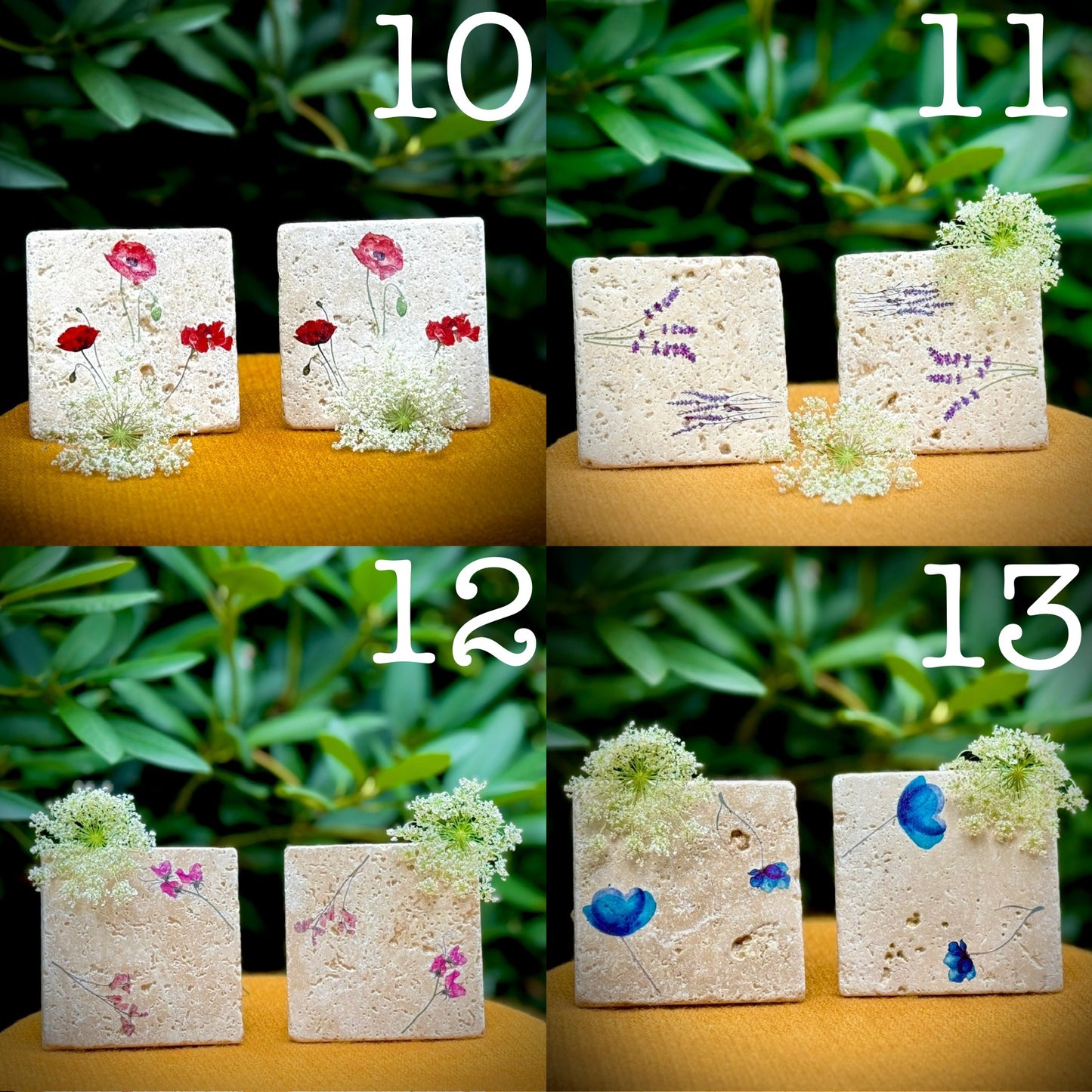 Floral Coasters