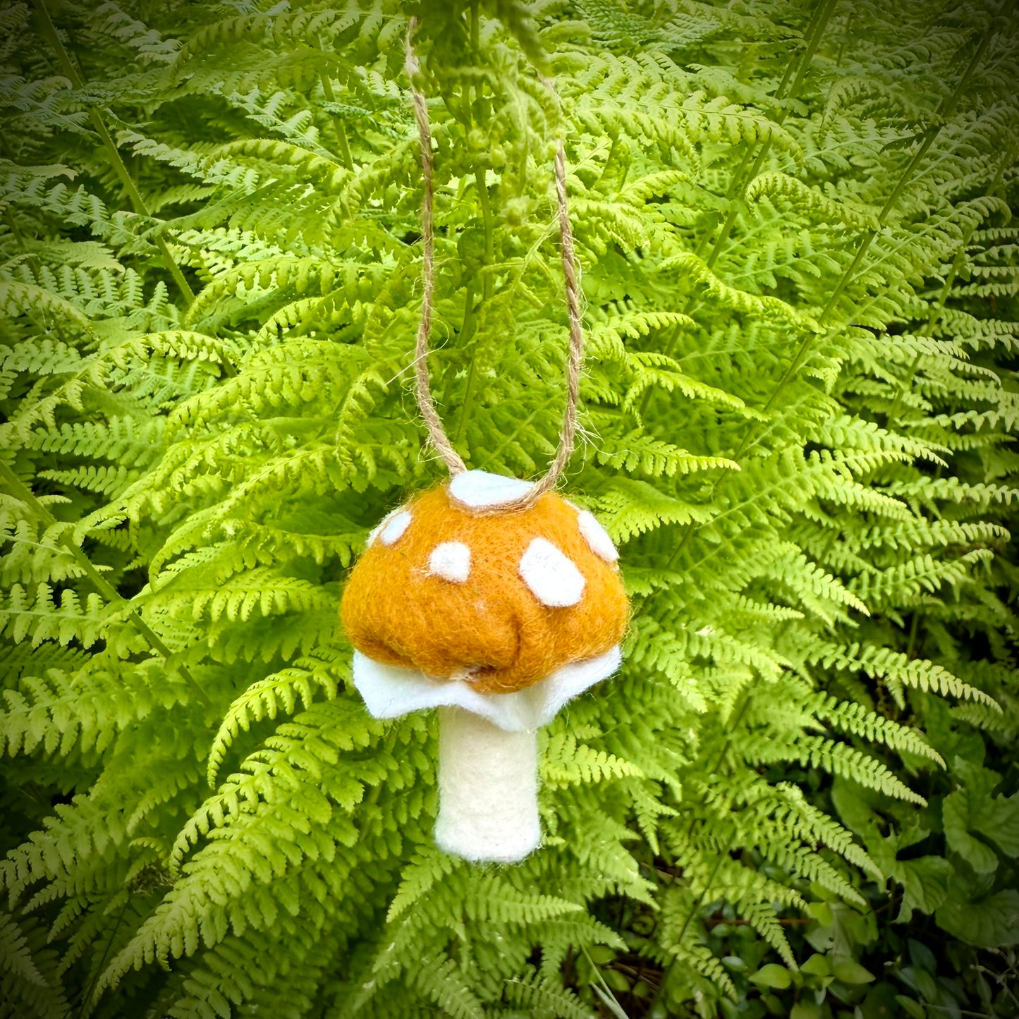 Felt Mushroom Ornaments