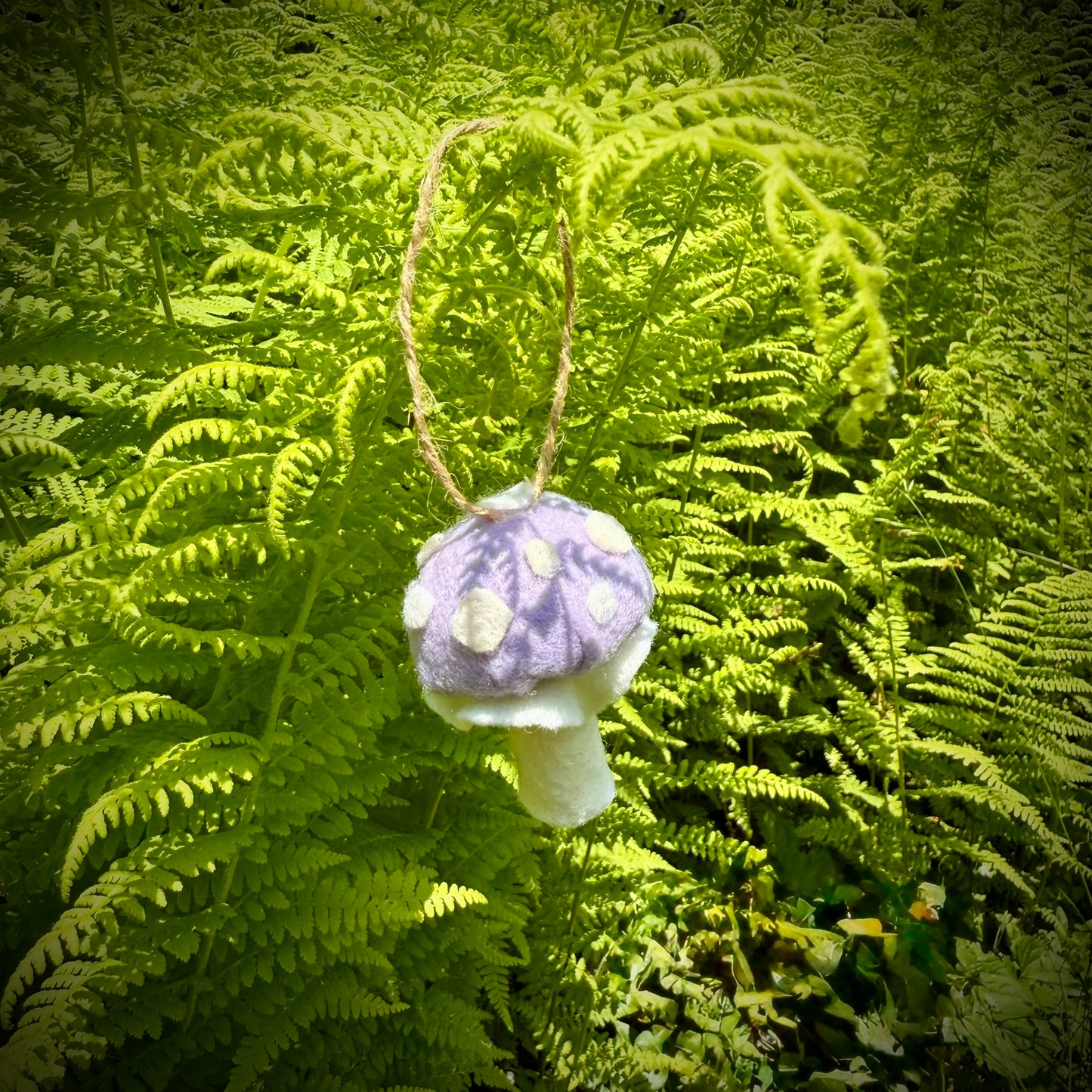 Felt Mushroom Ornaments